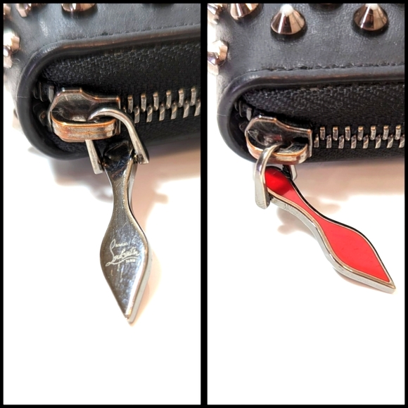 ✨️💎Authentic Christian louboutin Spike Stud Long Zippy Wallet - Picture 4 of 16
